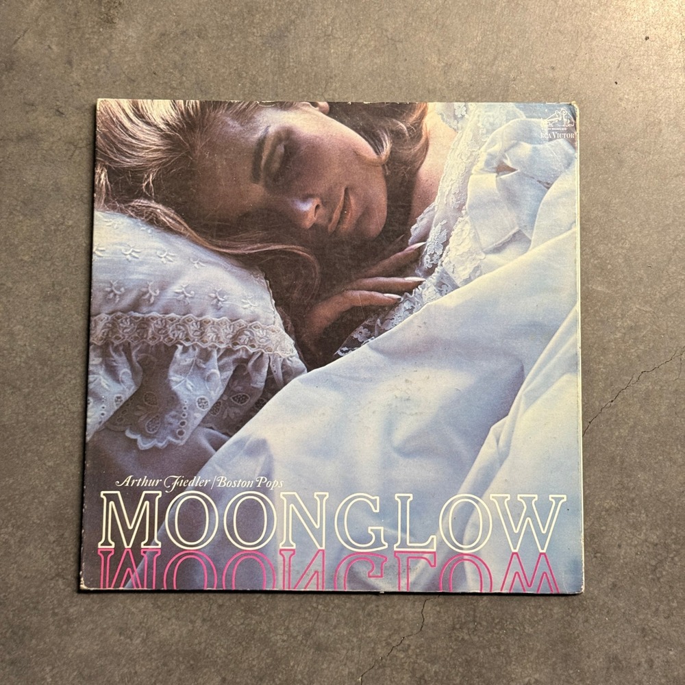 Arthur Fiedler Boston Pops Moonglow Vinyl LP RCA Victor PRM-215 Abbott Promo